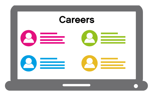 Careers-laptop-online-search-icon