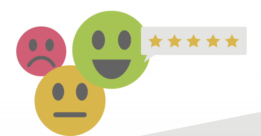 Good customer experience means good rating